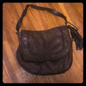 Chocolate Brown Satchel Purse